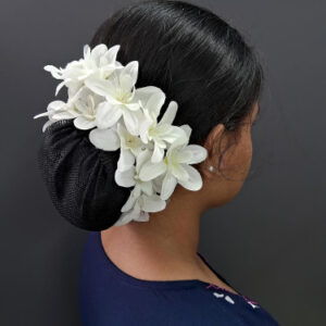 Women’s White Orchid Flower Hair P...