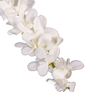 White Orchid Gajra Juda Bun Hair Accesso...