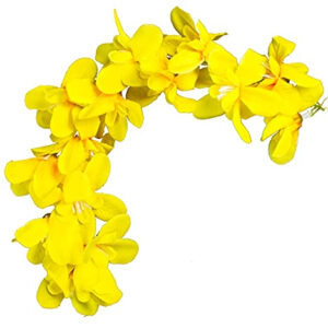 BengCraft Yellow Orchid Gajra Juda Bun H...