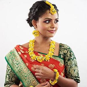 Handmade Jewellery set for Haldi SPN-JGSP