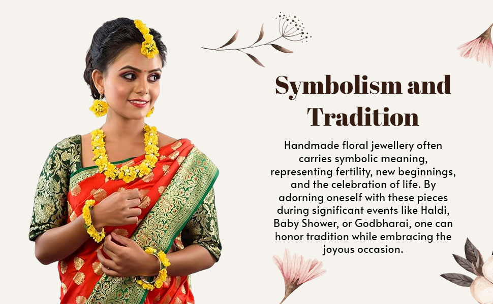 Handmade Jewellery set for Haldi SPN-JGSP