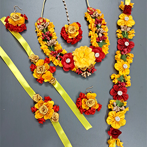 Handmade Jewellery set for Haldi SPN-JGSP