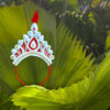 BengCraft Shola Mukut for Baby Girl, Boy, Traditional Bengali Mukut for Annaprashan & Rice Ceremony for 6 Month Baby Girl and Boy, Elegant White Crown for Celebrations - Image 6