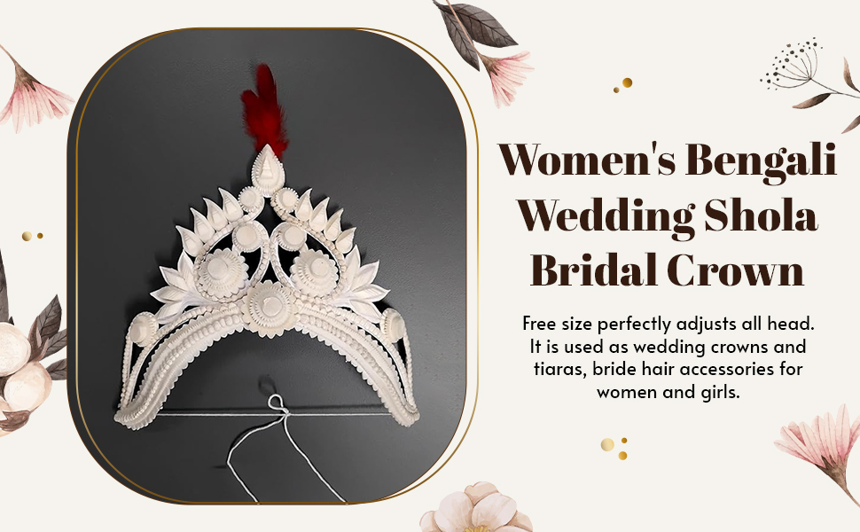 SPN-JGSP Women Bengali Style Bridal Crown