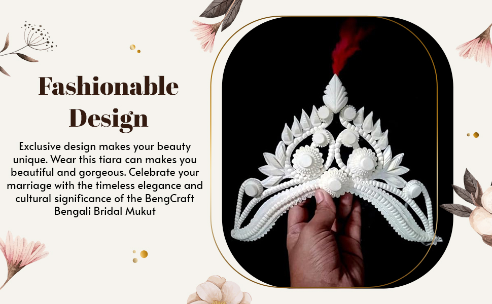 SPN-JGSP Women Bengali Style Bridal Crown