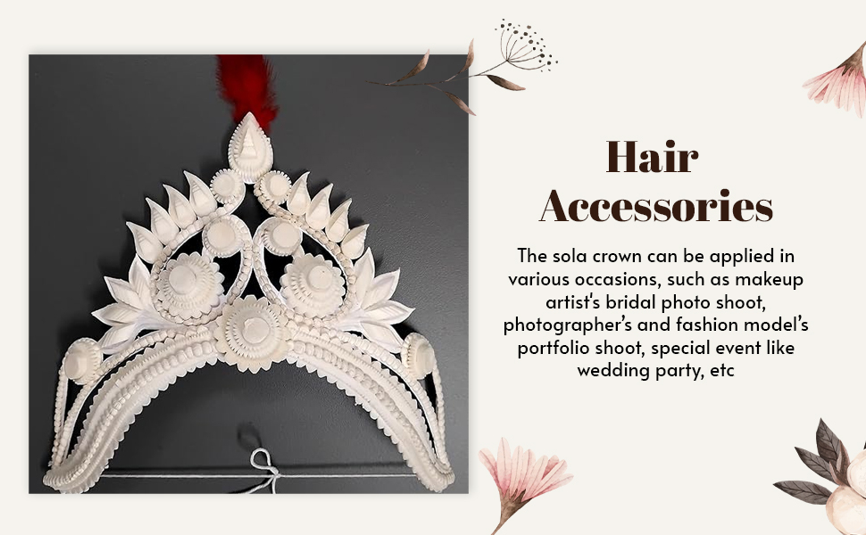 SPN-JGSP Women Bengali Style Bridal Crown