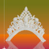 BengCraft Bridal Sola Crown Hair Accessories for Women and Girls Specially Bengali Bride Wedding, Biyer Mukut - Image 4