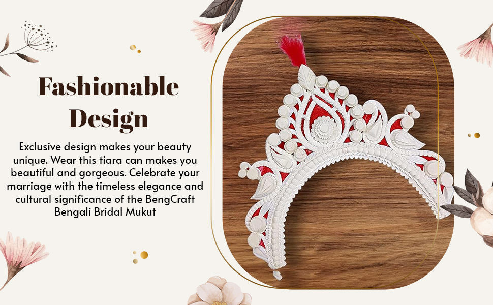 SPN-JGSP Women Bengali Style Bridal Crown