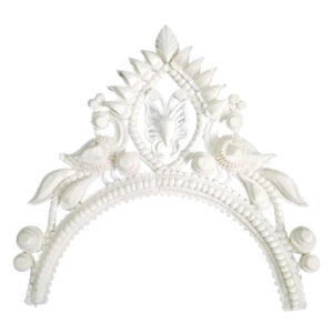 Sola Bridal Crown Wedding Mukut Hair Acc...