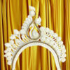 Women's Bengali Wedding Shola Bridal Crown, White Solar Mukut for Bride, Girl's Topor Tiara Hair Accessories, Bangali biyer Mukut - Image 5