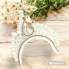 Women's Bengali Wedding Shola Bridal Crown, White Solar Mukut for Bride, Girl's Topor Tiara Hair Accessories, Bangali biyer Mukut - Image 8