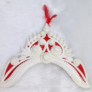 BengCraft Bengali Bridal Mukut, Shola Ha...