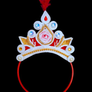 BengCraft Shola Mukut for Baby Girl, Ben...