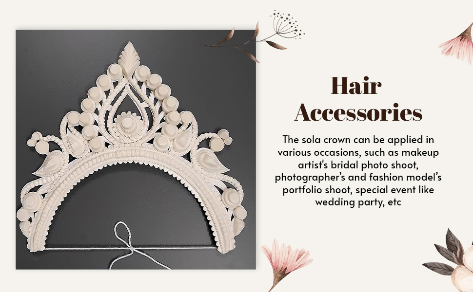 SPN-JGSP Women Bengali Style Bridal Crown