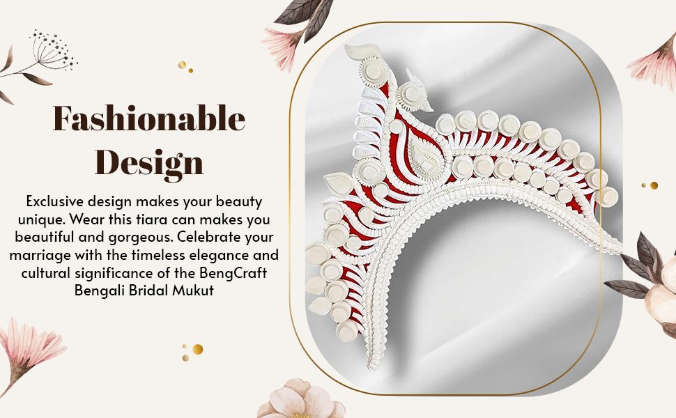 SPN-JGSP Women Bengali Style Bridal Crown
