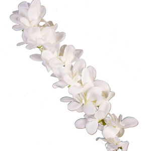White Orchid Gajra Juda Bun Hair Accesso...