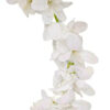 White Orchid Gajra Juda Bun Hair Accessories Artificial Polycotton Hair Gajra for Hair Bun for Women Wedding Hair Accessories - Image 3