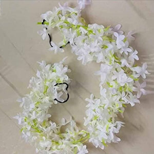 Artificial White Jasmine Flower Gajra fo...