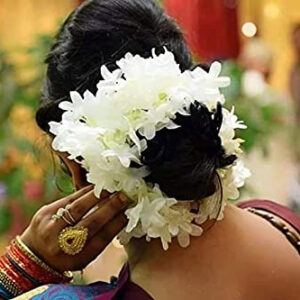 Artificial Jasmine Garland Flower Gajra ...