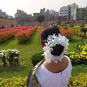 Artificial Jasmine Garland Flower Gajra ...