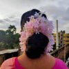 Bun Juda Maker Artificial Flower Gajra Women's Hair Accessories for All Occassion - Image 3