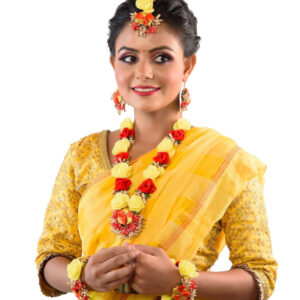 BengCraft Flowers Jewellery Set For Meha...