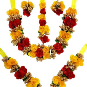 BengCraft Flowers Jewellery Set For Meha...