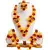 BengCraft Floral Made Flower Jewellery Set with Earrings, bracelet and Maang Tika for Women and Girls for Haldi, Mehandi and sangeet - Image 2