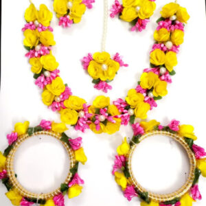 BengCraft Flowers Jewellery Set For Meha...