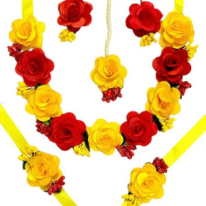 BengCraft Floral flower jewellery set fo...