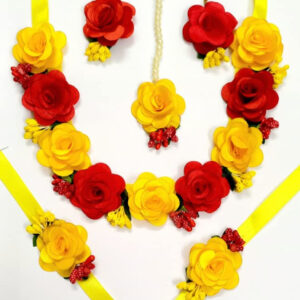 BengCraft Floral flower jewellery set fo...