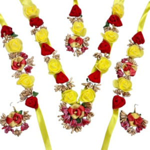BengCraft Flower Jewellery Set with Neck...