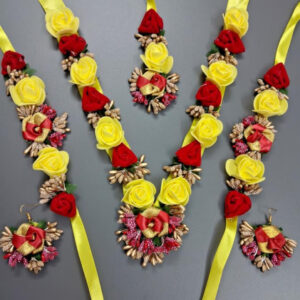 BengCraft Flower Jewellery Set with Neck...
