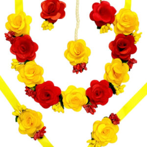 Flowers Jewellery Set for Mehandi, Haldi...