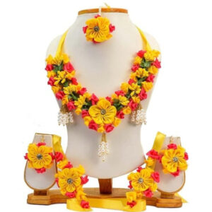 BengCraft Flowers Jewellery Set For Meha...