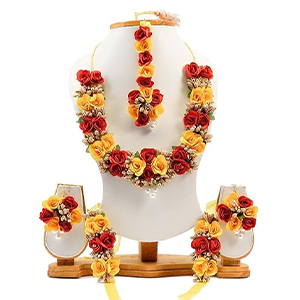 SPN-JGSP Flower jewellery Set for Wedding
