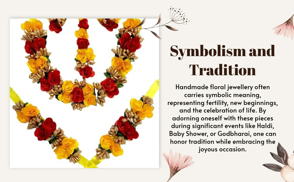 SPN-JGSP Flower jewellery Set for Wedding