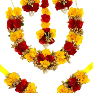 BengCraft Floral flower jewellery set fo...