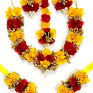 BengCraft Floral flower jewellery set fo...