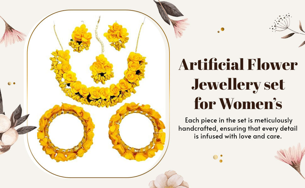 Handmade Jewellery set for Haldi SPN-JGSP