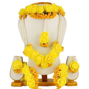 SPN-JGSP Flower jewellery Set for Wedding