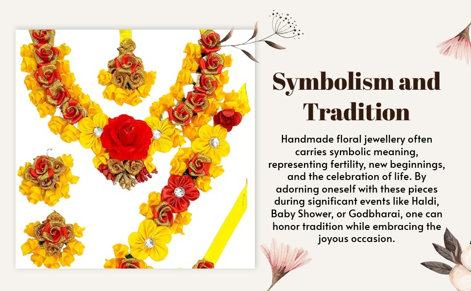 SPN-JGSP Flower jewellery Set for WeddingSPN-JGSP Flower jewellery Set for Wedding