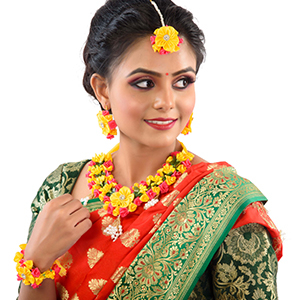 Flowers Jewellery Set For Bridal SPN-JGSP