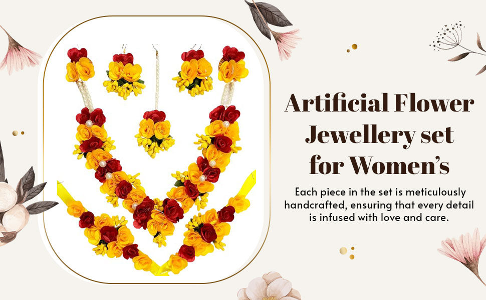Handmade Jewellery set for Haldi SPN-JGSP