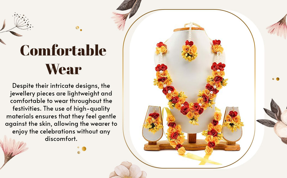 Handmade Jewellery set for Haldi SPN-JGSP